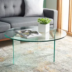 Marvelously mathematic with its graceful geometry, this Bexon Coffee Table overflows with a sense of continuous...
