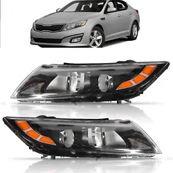 Fit for 2014 2015 Kia Optima. Lamp Type: Halogen. Not fit for XID Headlight. Bulbs Included Yes Yes No Yes Yes. Color:...