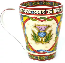 Start the day with some Tea or Coffee in an Exquisite CELTIC KNOT DESIGN MUG that features the SCOTTISH THISTLE. Read...