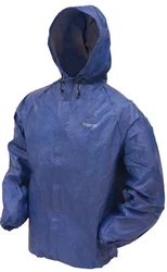 FROGG TOGGS Mens Classic All-Sport Waterproof Rain Suit Blue/Black Size Large.
