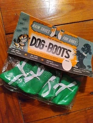 Vintage Dog Boots - Rain Shoes For Dogs - Size S - Brand New.[UBB1] Still new in package,  older item , no barcode on...