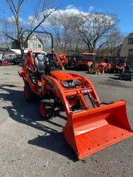 THIS CLEAN KUBOTA BX23 IS READY TO WORK! 50 HOURS AND TRANSMISSON UNDER WARRANTY UNTIL SEPTEMBER 2025. REST OF TRACTOR...