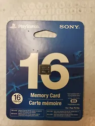 16GB PS Vita Memory Card Official Sony PlayStation Vita Authentic Brand New. Card is brand new and still sealed. 100%...