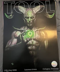 Beautiful print of Adi Granovs Evolved for Tools concert in Cologne / Köln on May 17th, 2022. Mint / Near Mint.