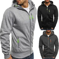Features: Hooded Design, Comfortable, Breathable, Zipper Pocket, Front Zipper. Zipper pocket provides much convenience...