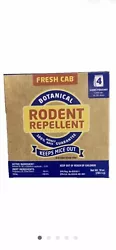 Fresh Cab Botanical Rodent repellent.  Non toxic all natural Great for protecting vehicles in storage campers machinery...