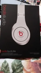 Beats by Dr. Dre Studio Over the Ear Headphones - White.