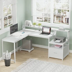 Use this computer monitor riser to easily raise your monitor to just the right height, reduction of back and neck...