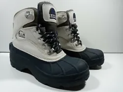 Sorel Cold Mountain Thinsulate Insulated Winter Snow Duck Boots Juniors/Womens 5  Juniors / Womens size 5   These boots...