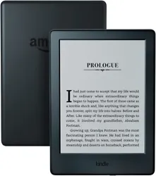 Model: Kindle E-Reader (8th Generation, 2016). Kindle also includes the ability to adjust font size, font face, line...