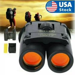 1x 30X60 Binoculars. 30 X 60 zoom binoculars. 1x Black Carry Bag. Color: Black. Folded size: 6.4x9.2x3.7cm. Exit pupil...