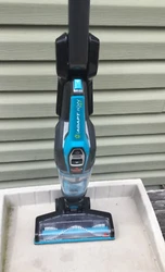 This unit is a swivel stick type upright with removable bagless hand vacuum. That is used on handheld unit.