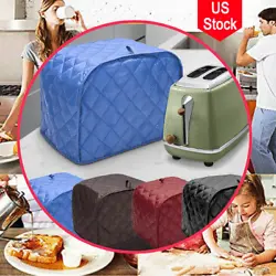 Colo r:Red，Brown，Blue，Black Toaster Cover,A Good Protector for Your toaster! Puzzle Mat Storage Blanket Felt...