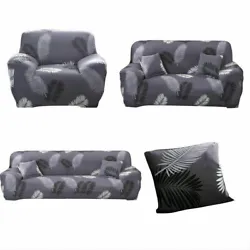 Stretch Fabric Sofa Slipcover 1 2 3 Piece covers are made of high quality stretch polyester spandex fabric. Premium...