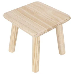 Specification: Item : Child Stool Material: Pine Color: As shown in the picture Assembly Size: Approx. Wood Stool,...
