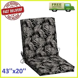 Fits most standard outdoor patio dining chairs. This attractive Mainstays cushion will make a great addition to your...