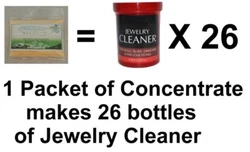 This is hands down our favorite jewelry cleaning solution. It is professional quality and strength and used by jewelers...