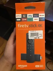 fire stick 4k. brand new only opened once but never used