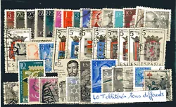 ESPAGNE : lot de timbres oblitérés.