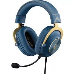 The Logitech G Pro X Gaming Headset League of Legends Edition is designed to provide users with esports features fit...