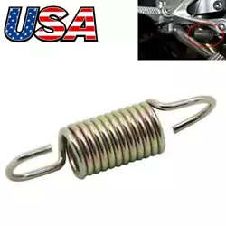 Overall length 59mm. Fit For many motorcycle as you think,such as For Honda Suzuki Yamaha Kawasaki BMW etc. 1X spring....