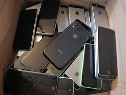 You are purchasing a lot of five (5) random Apple iPhones. For sale is a lot of FIVE random Apple iPhones. The models...
