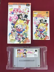 Sailor Moon S Puzzle Super Famicom Nintendo SFC Sailormoon très bon état complet version japonaise Envoi rapide...