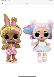 Lot Of 2 LOL Surprise SPRING BLING Boss Bunny Candy QT Doll 2022 Limited Edition. Brand new,unopened ball.