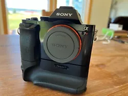 In really good shape and low shutter count for its age. The only caveat with this body is batteries. The original Sony...