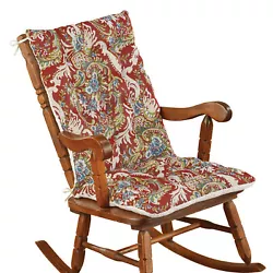 Perfect for a rocking chair, dining chair or armchair, these tapestry print cushions will instantly add comfort and...
