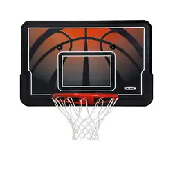 Impact® Backboard and a black Classic Rim. The Impact backboard is molded of high-density polyethylene and has...