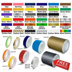 Quality Pin Stripe Tape Decal Vinyl Sticker. Easy to trim and install for customized look. Enquiries will be answered...