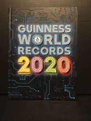 Guinness Book of World Records 2020 Hardcover book.
