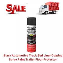Black, Rust-Oleum Automotive Truck Bed Coating Spray Paint-248914, 15 oz: Is easy to use and provides a durable,...