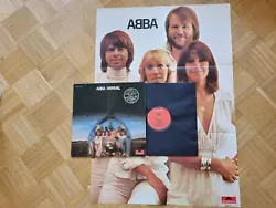 ABBA / Arrival / Germany / Poster hing wohl schon mal an einer Wand, im wesentlichen auf der Rückseite zu sehen (siehe...