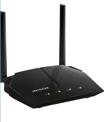 NETGEAR R6080 Dual Band AC1000, fast Ethernet Smart WiFi Router (R6080-100NAS ) Black. Wireless speed. Router can be...