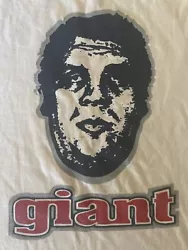 90’s Vintage Obey Giant XL t shirt. Looks to be unworn, has been stored in a ziploc bag. Does have a slight blue pen...