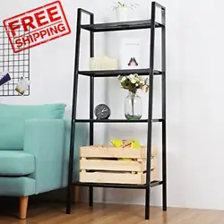 WillingHeart 4-Tier Ladder Shelf. You will agree that our bookshelves will be stronger and more stable. You will agree...