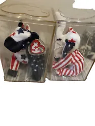 TY Beanie BabieS- Lefty and Righty 2000 w/ TAG ERRORS EXTREMELY RARE!. Condition is New. Shipped with USPS Ground...