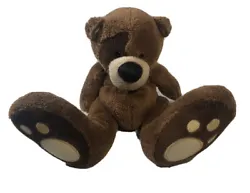 Mini Teddy Big Foot Bear. Plush Stuffed Animal.