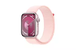 Apple Watch Series 9 GPS Aluminium Rose Boucle Sport 45 mm - Montre connectée - Aluminium - Étanche - GPS -...