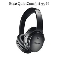 1 x Bose QuietComfort 35 QC35 Series II Wireless Noise-Cancelling Headphones. Wireless sound without compromises....