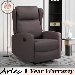 Adjustable Recliner: You can enjoy your favorite sitting positions on this adjustable reclining chair, no matter...