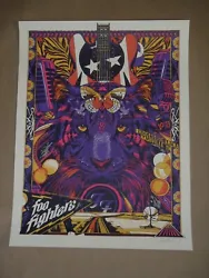 It was made for the canceled Foo Fighters show in Nashville, Tennessee. Dont miss your chance at this piece before its...
