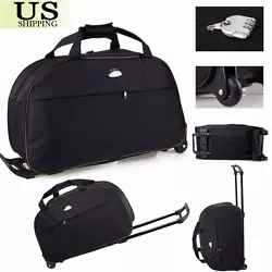 Its draw bar & wheels make it easy to carry. 1 x Duffle Bag. The bag is waterproof, it can protect your cloth or phone...