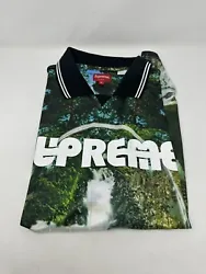 Get your hands on this unique Supreme Tadanori Yokoo Soccer Jersey in size XL! This multicolor jersey is perfect for...