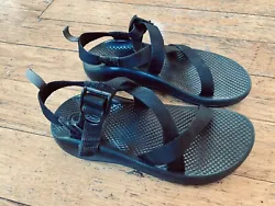 Classic Chacos Z/1 in black. US Women’s size 7 (marked “5” but this is UK or US kids sizing- measured them and...