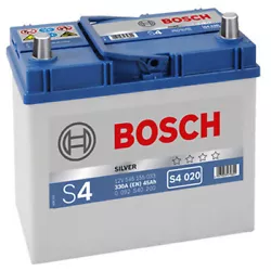 Batterie Bosch S4020 45Ah 330A BOSCH. Si vous avez le choix entre plusieurs modèles, choisissez celui dont la longueur...