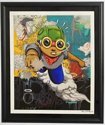 Up for sale is this very rare Hebru Brantley Advertisement #59 FlyBoy Giclee Signed Print #19/60. This print was...