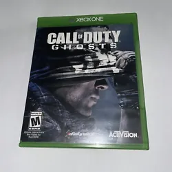 Call of Duty: Ghosts - Microsoft Xbox One Video Game Tested Working Complete. Tested and working